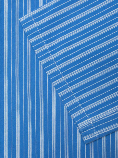 Gullan Pants Striped (Blue/Offwhite) - Nudie Jeans - RES-RES