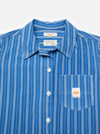 Danielle Dress Striped Blue/Offwhite - Nudie Jeans - RES-RES