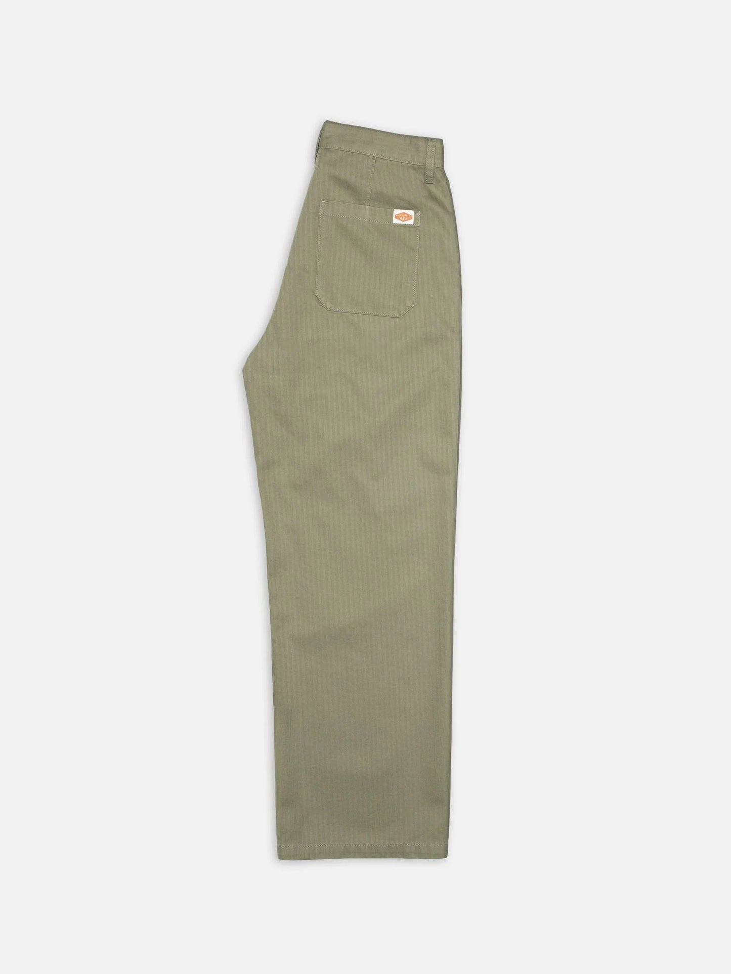 Wendy Herringbone Pants Pale Green - Nudie Jeans - RES-RES