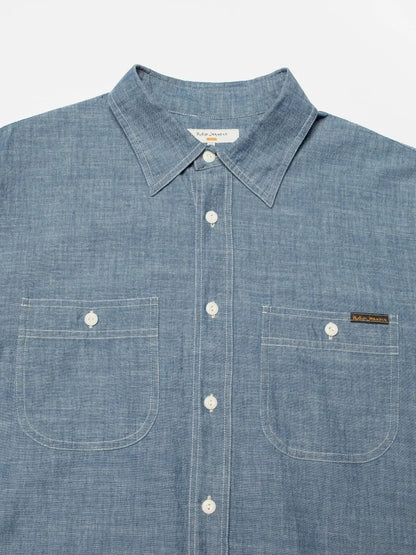 Julian Worker Shirt Chambray - RES-RES
