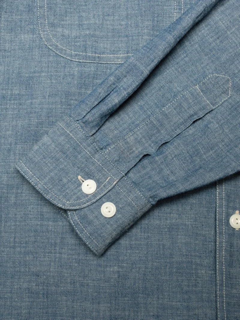 Julian Worker Shirt Chambray - RES-RES