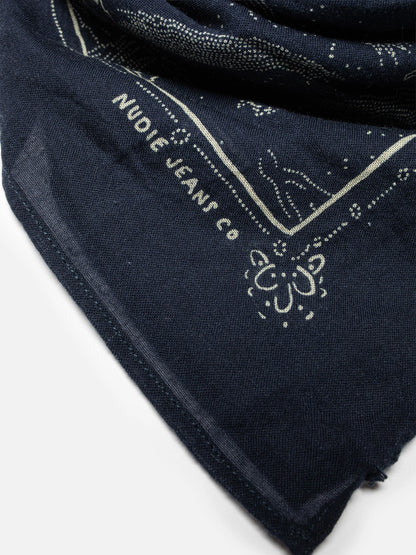 Ingrid Bandana /Starburst Blue