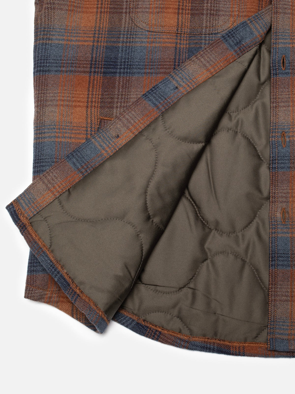 Glenn Padded Shirt Check /Multi