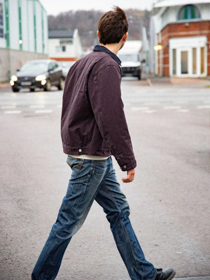 Blake Zip Jacket Duck Canvas /Dark Brown