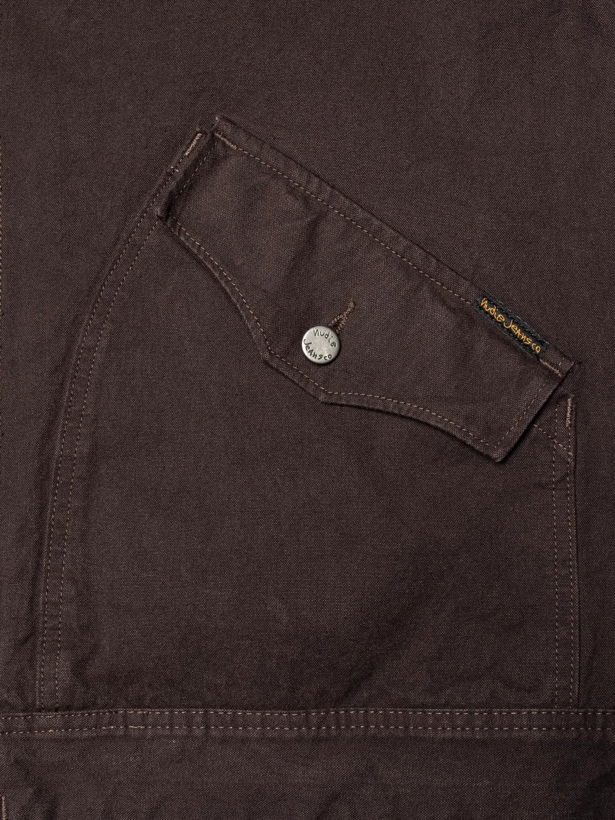 Blake Zip Jacket Duck Canvas /Dark Brown