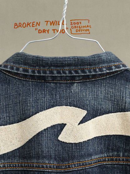 Conny Denim Jacket Big Wave /Blue
