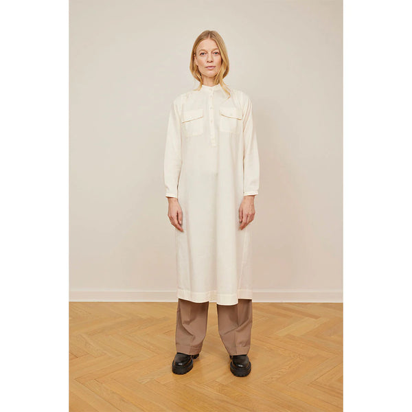 Danja Shirt Dress (Off White) - Schulz By Crowd