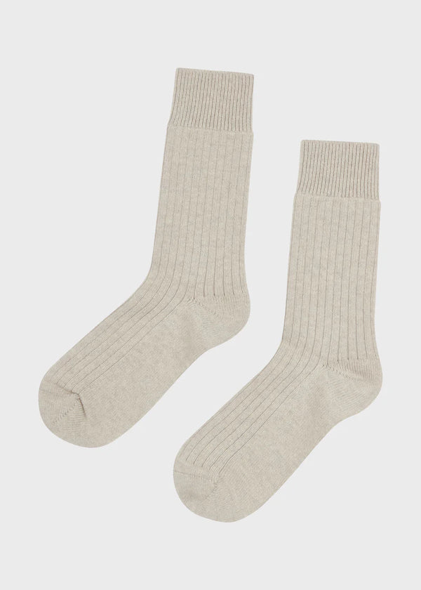 Wool Sock (Pastel Grey) - Klitmøller Collective