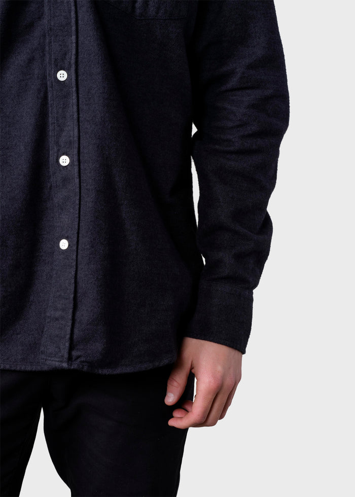 Benjamin Lumber Shirt (Anthracite) - Klitmøller Collective