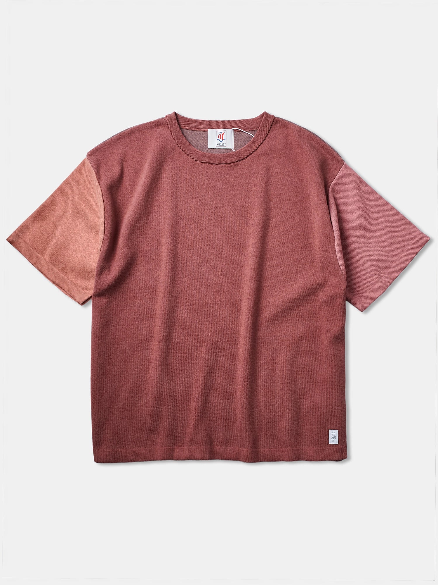 VE Boxie SS Knit /Dirty Rose - RES-RES