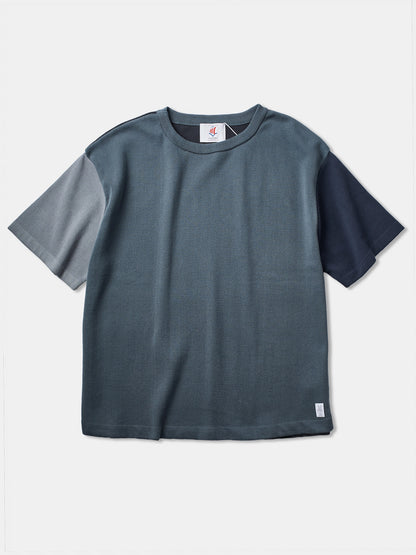 VE Boxie SS Knit /Dusty Blue - RES-RES