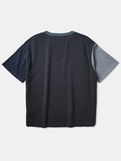 VE Boxie SS Knit /Dusty Blue - RES-RES