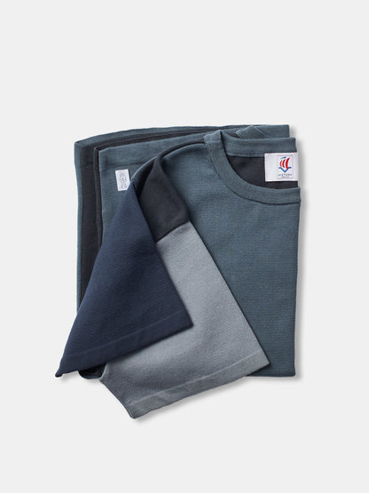 VE Boxie SS Knit /Dusty Blue - RES-RES