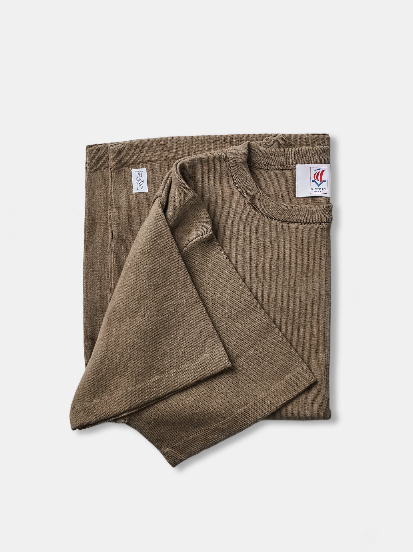 VE Boxie SS Knit /Stone - RES-RES