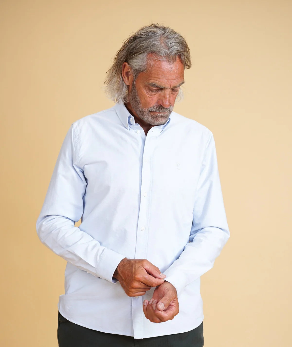 Oxford Mens BD Shirt /Light Blue