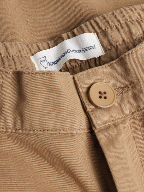 Chloe Barrel Mid-Rise Twill Chino - GOTS / Vegan (Tuffet)