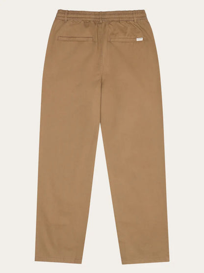 Chloe Barrel Mellemhøj Talje Twill Chino - GOTS / Vegansk (Tuffet)
