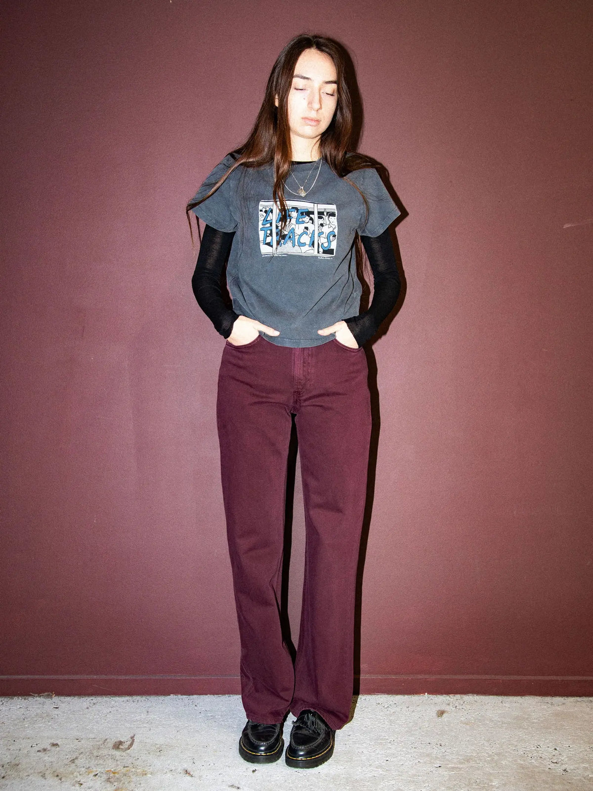 Clean Eileen /Burgundy