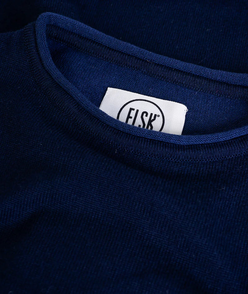 Lønnerup Mens Knit Double Knitted (Navy) - ELSK