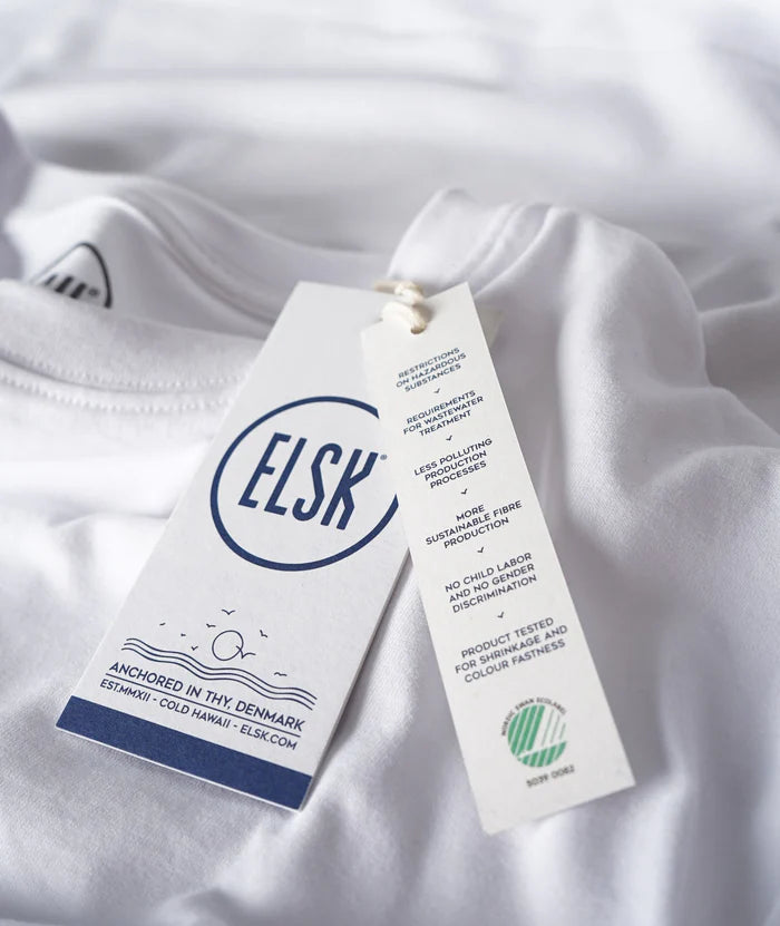 Adventurous Men´s Brushed T-shirt (Optic White) - ELSK