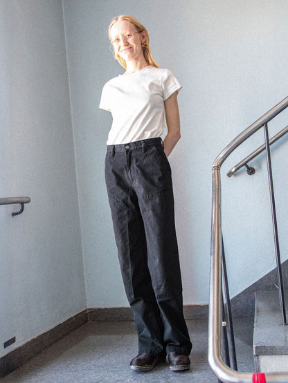 Wendy Pants Duck Canvas /Black
