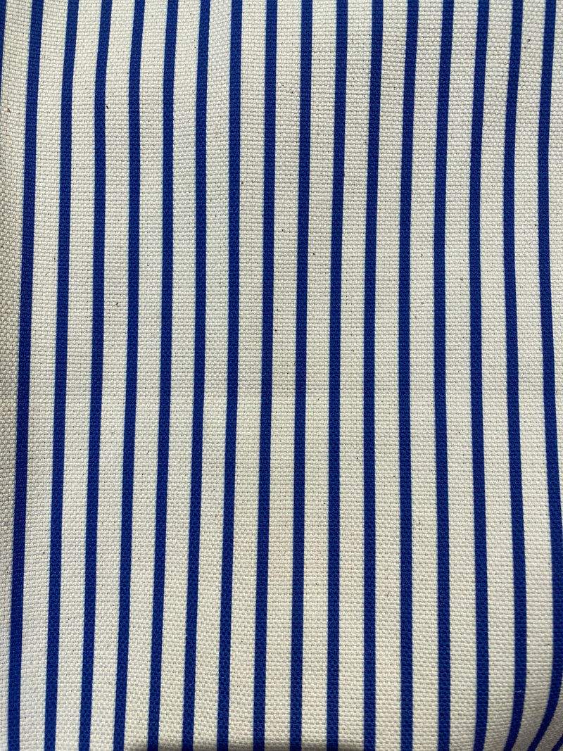 Made In Denmark Striped Overshirt (White/Blue) - Klaus Samsøe