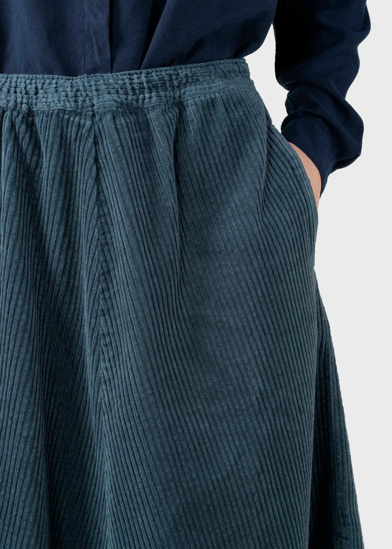 Ramona Cord Skirt (Moss Green) - Klitmøller Collective