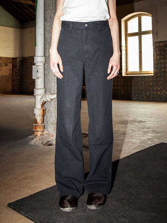 Wendy Pants Duck Canvas /Black