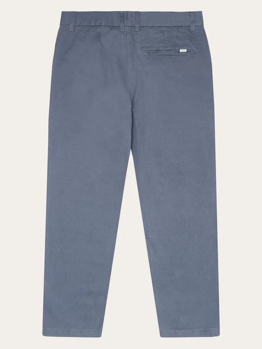Flint Organic Cotton Twill Chino GOTS / Vegan (Vintage Indigo)