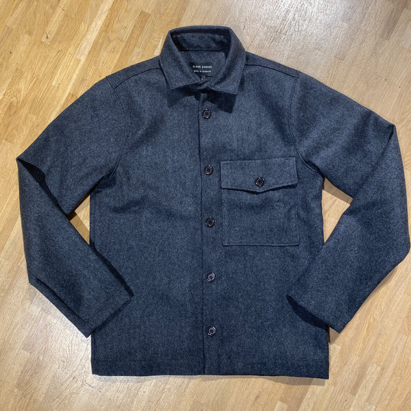 Made In Denmark Kvadrat Overshirt (Dark grey) - Klaus Samsøe