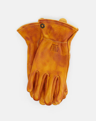 Gjöra Elk Skin Gloves (Orange) - Crud