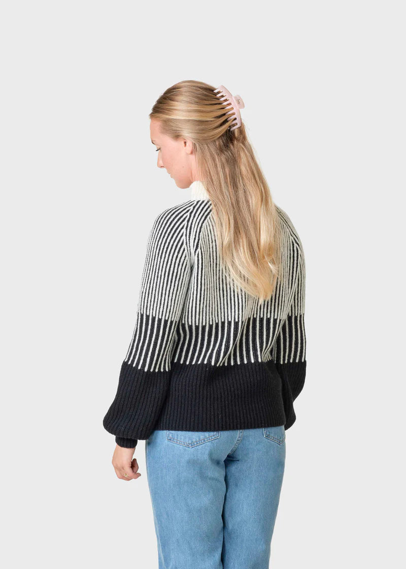 Betty Knit (Black/Cream) - Klitmøller Collective