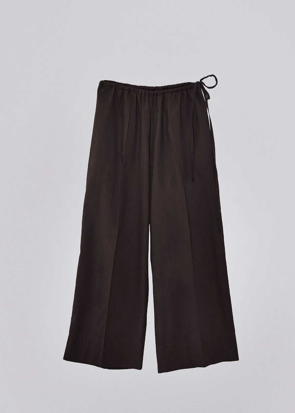 Stillesol Cotton Gather Pants /Chocolate