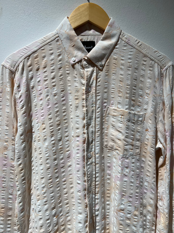 Upcycled Long Sleeve Shirt - Pleasant - 14