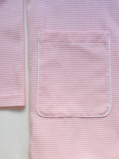 Uma skjorte (Soft Pink &amp; Cloudy White) - La Femme Rousse