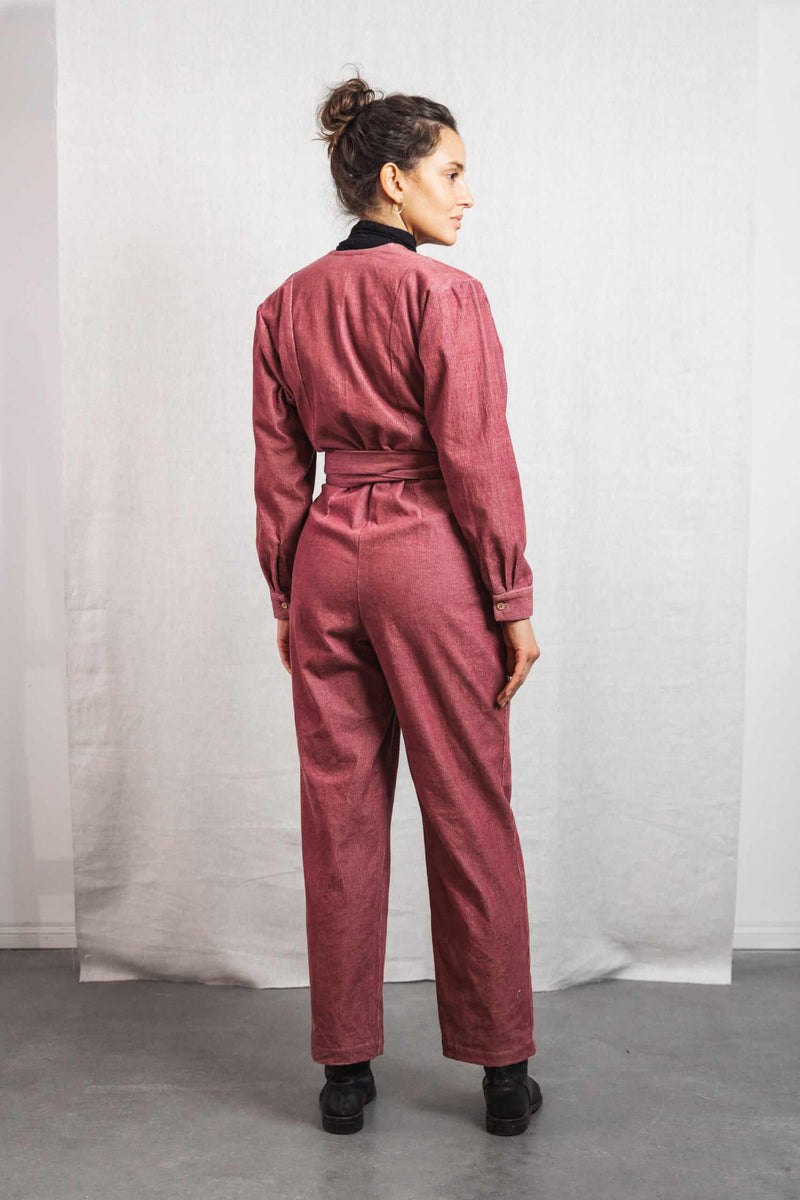 Keerthi Jumpsuit (Oldrose) - Jyoti