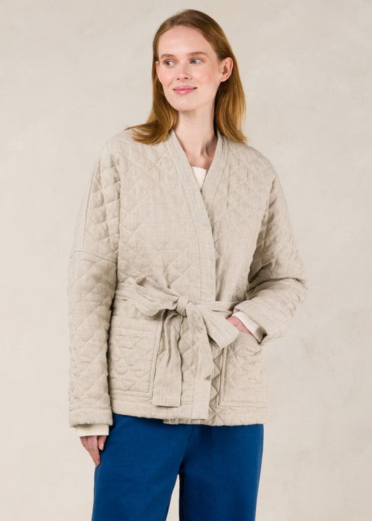 Ophelia Naturlig Hamp Jakke - Kings Of Indigo