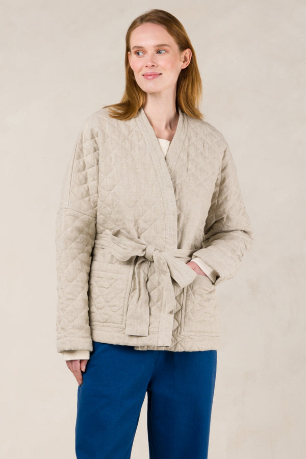 Ophelia Natrual Hemp Jacket - Kings Of Indigo