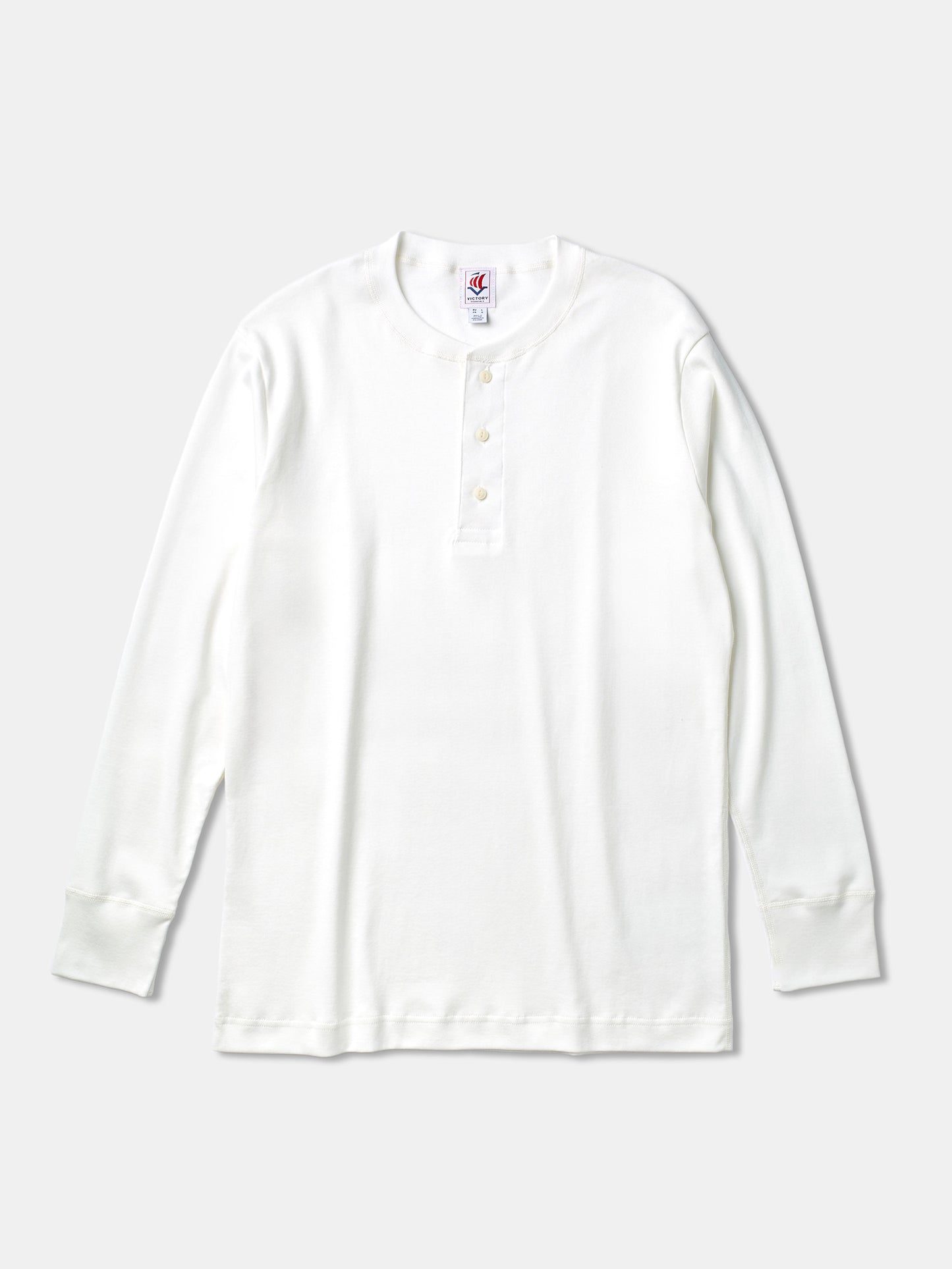 VE Karl LS Henley 230 - Off White - Victory - RES-RES