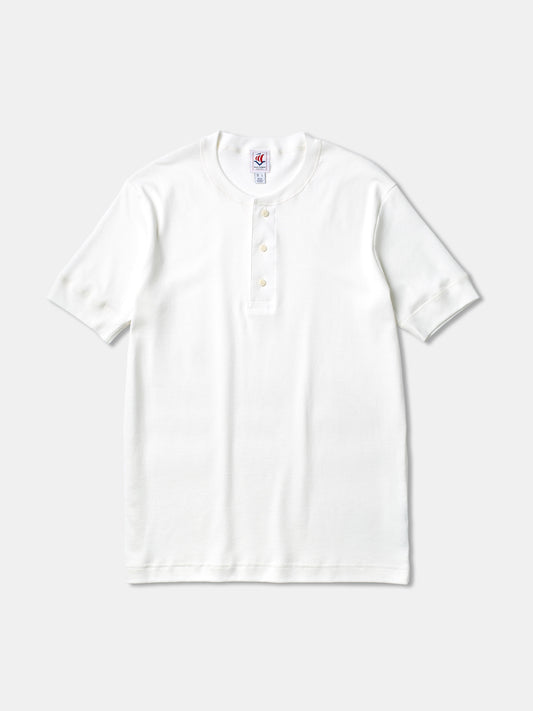 VE Karl SS Henley 230 - Off White - RES-RES