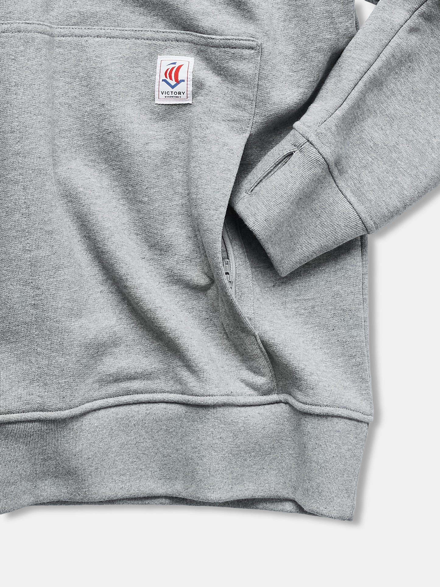 VE Kingsley Hoodie / Grey Melange - RES-RES