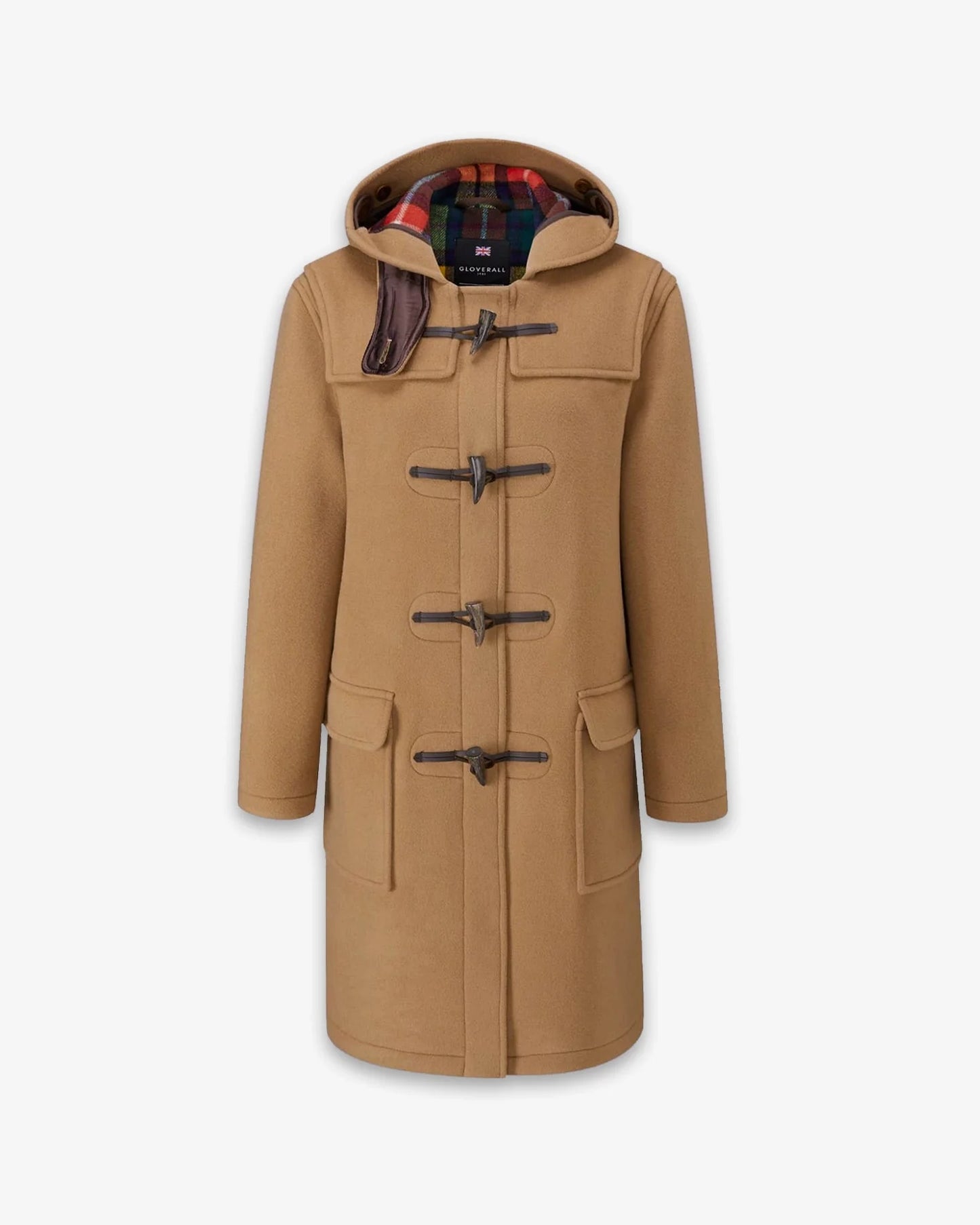 Ladies Classic Duffle Coat /Camel