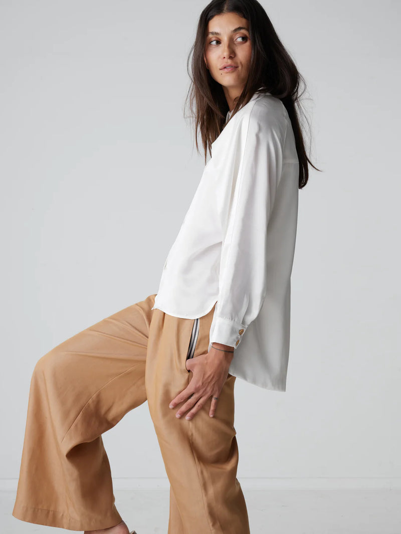 Uma Trousers (Camel) - La Femme Rousse