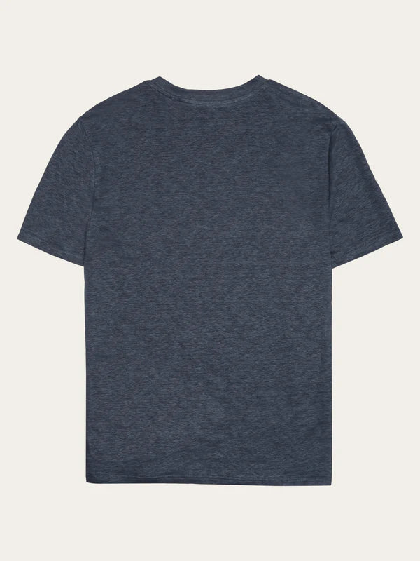 Linen T-shirt GOTS / Vegan (Vintage Indigo)