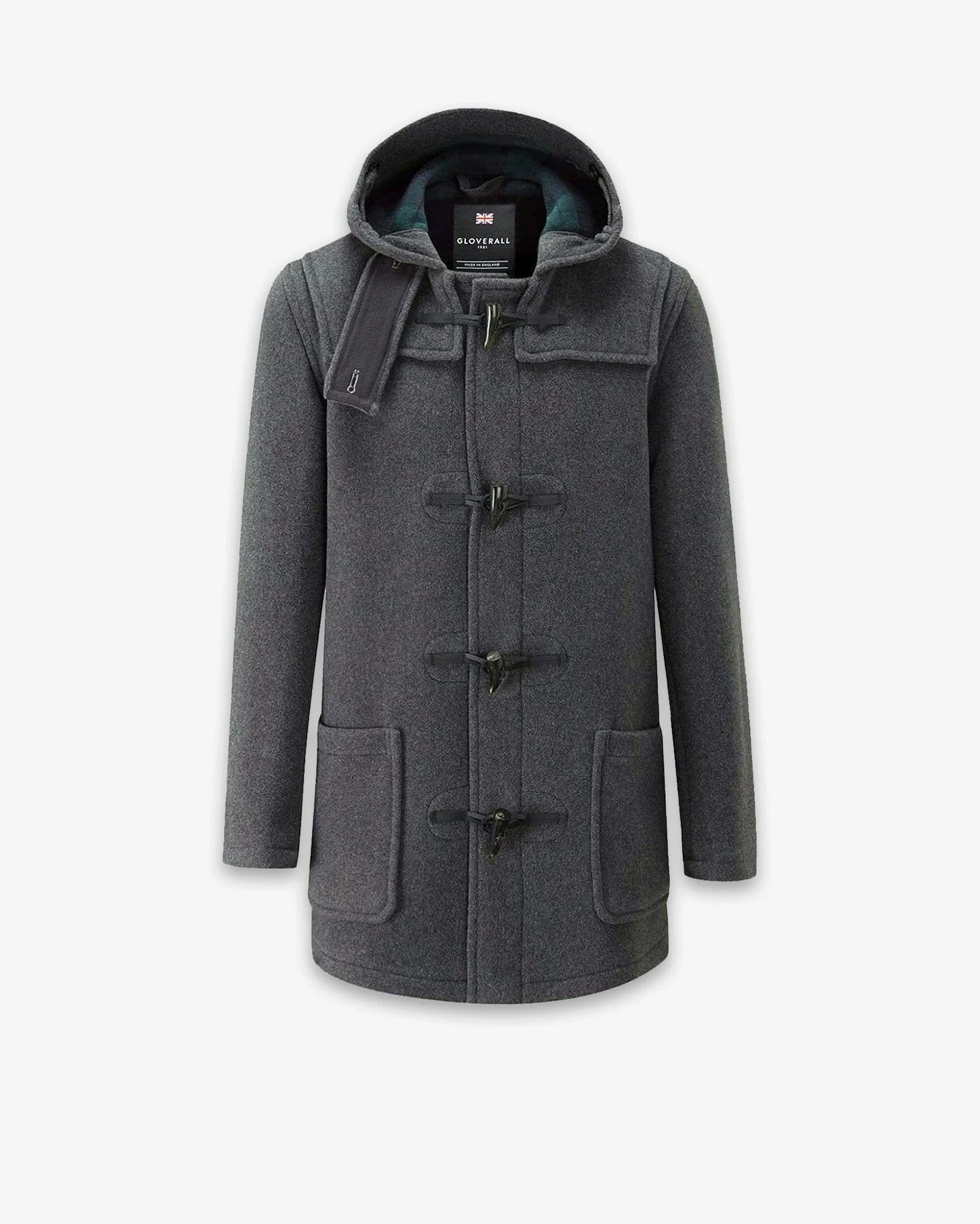 Mens Morris Duffle Coat /Grey