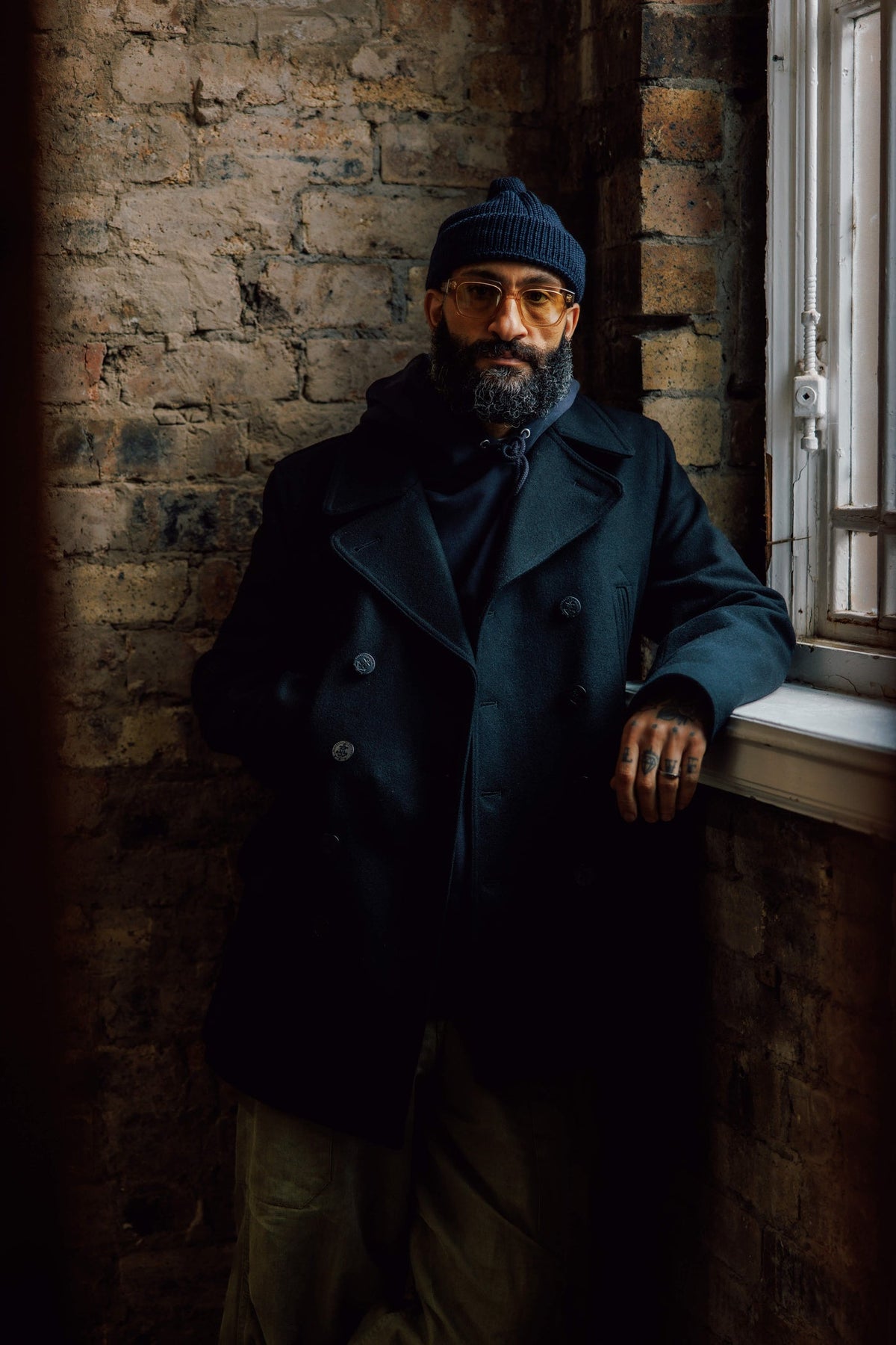 Churchill Peacoat /Navy - RES-RES
