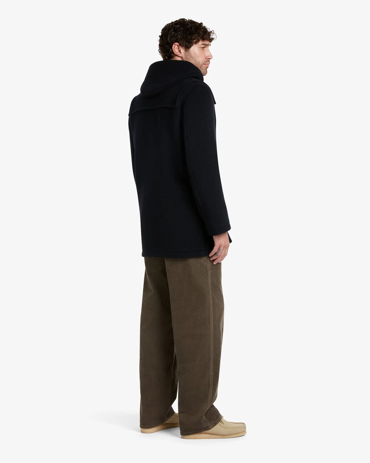 Mens Morris Duffle Coat /Navy