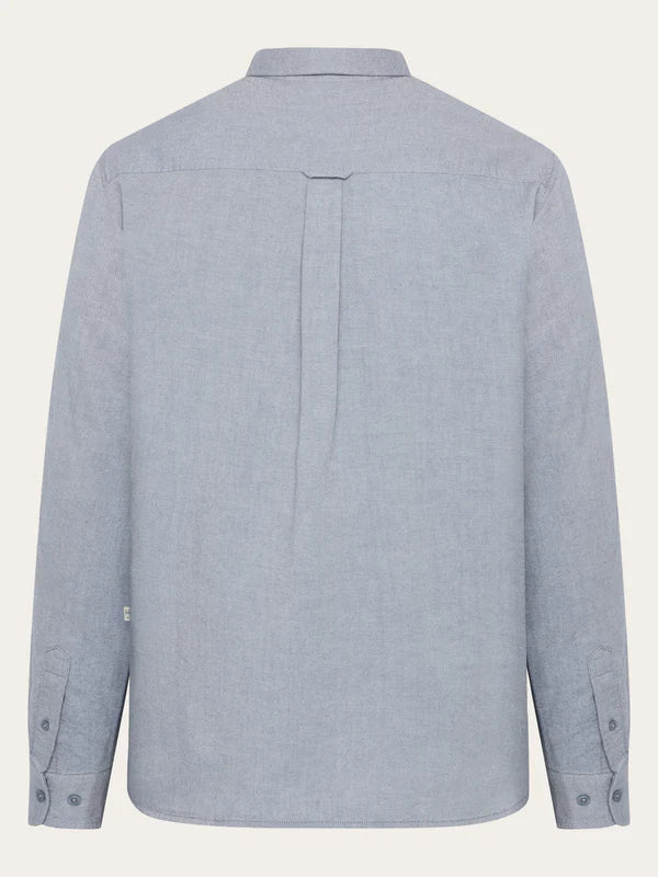 Regular Fit Light Twill Shirt - GOTS/Vegan (Vintage Indigo)