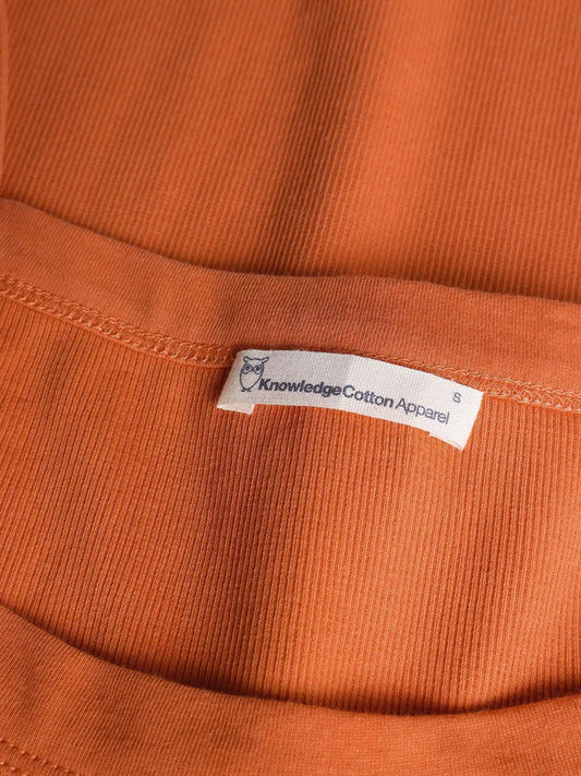 Rip Strap Top - Regenerativ økologisk certificeret - GOTS/Vegan (Langoustino)