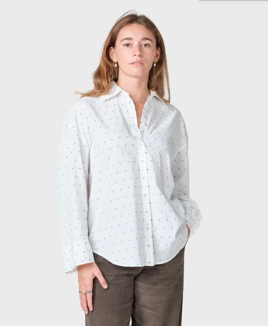 Harlow Shirt (White/Black) - Klitmøller Collective